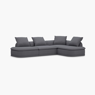 Atlason Composed Modular Sofa Open L-Sectional