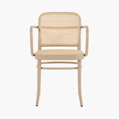 Hoffmann Dining Chair - Armchair, Cane, Savanah Tan