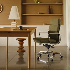 Eames Soft Pad Exec - Stnd, Pneu. Lift, Album Spruce, VD