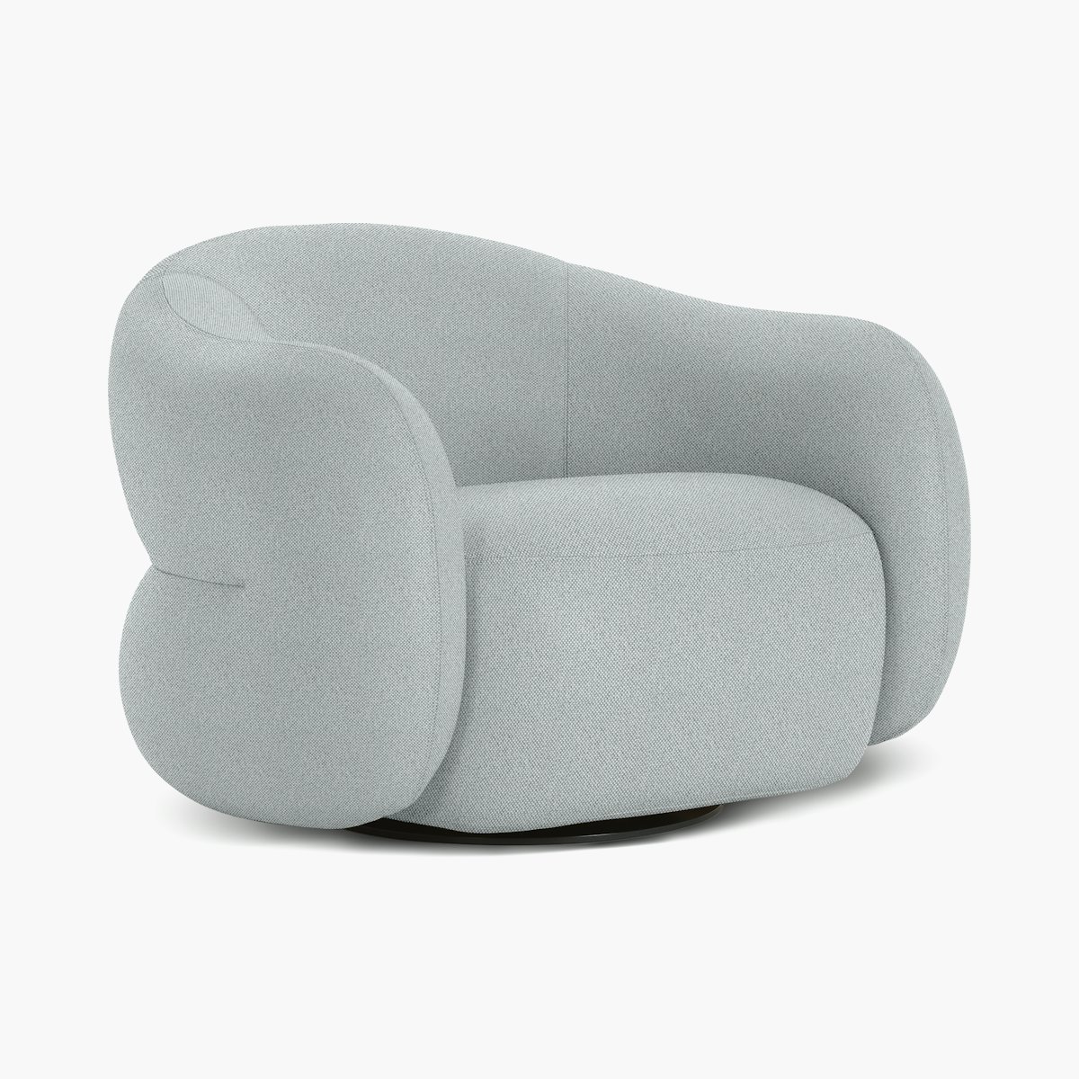 Soffi Swivel Chair, Fabric
