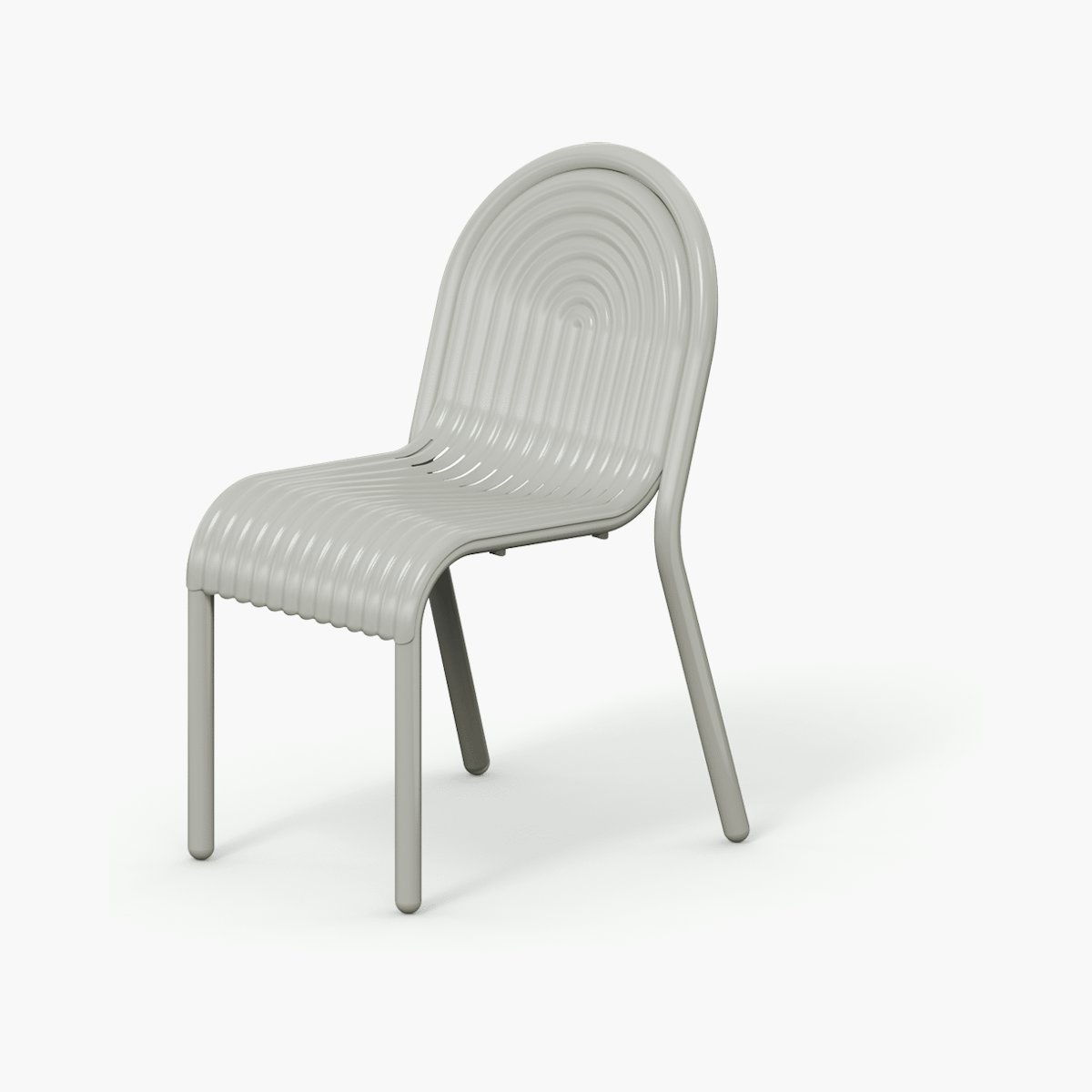 Groove Outdoor Side Chair
