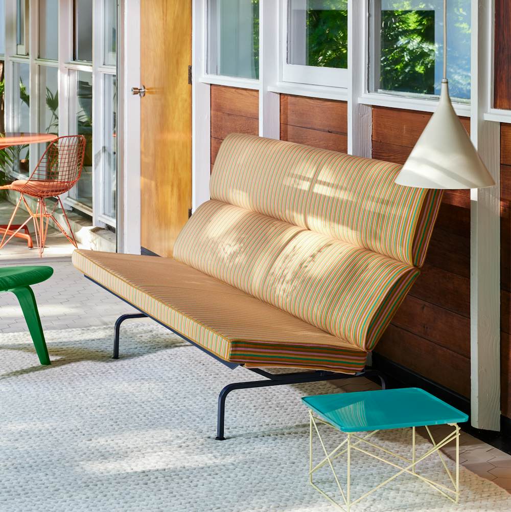 HM x HAY Collection living room setting in historic Depree House